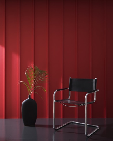 Painted wall with Classic Burgundy HC-182